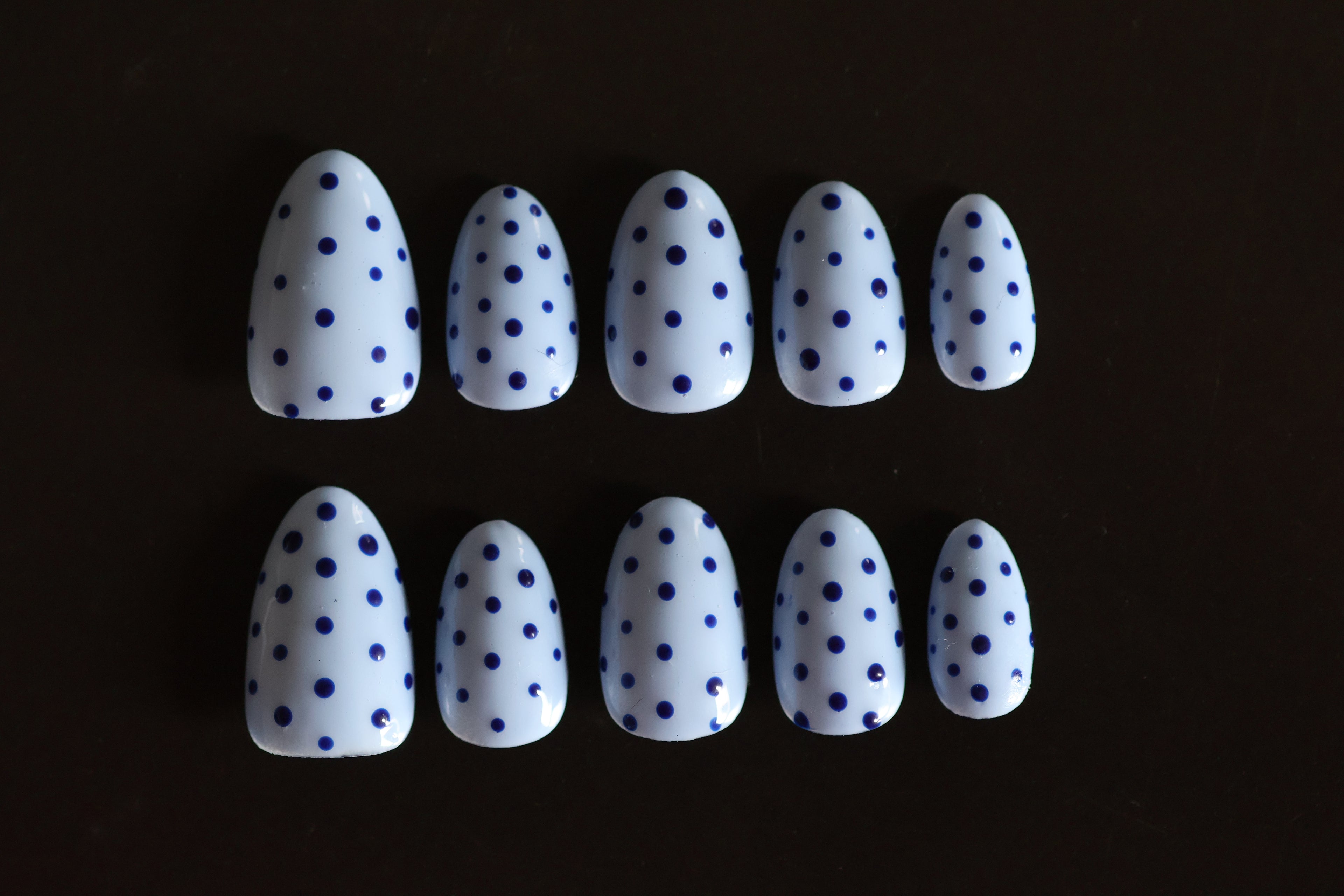 Mommy and Mini: Blue Polka Dots