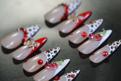 Leopard With A Cherry On Top